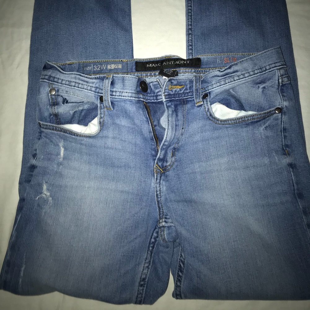 Mens Marc Anthony slim fit jeans , 32x32